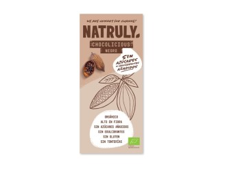 Tableta chocolicious chocolate negro Bio
