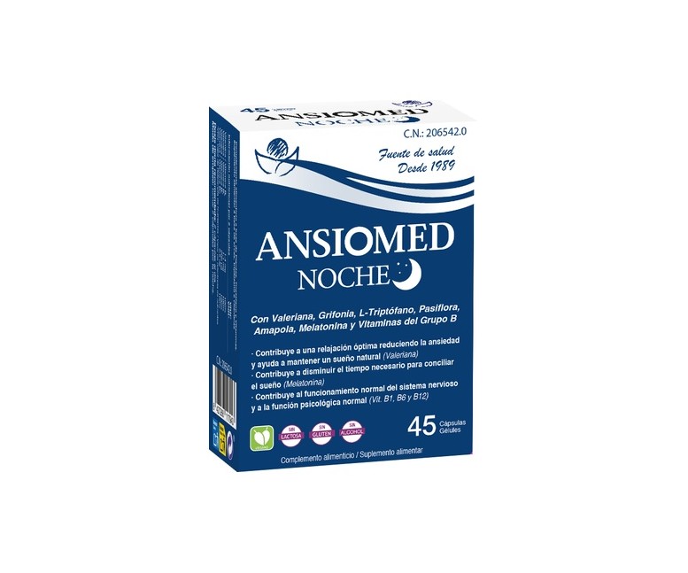 Ansiomed Noche 45 cápsulas Bioserum