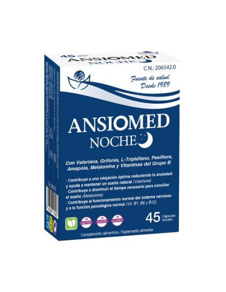 Ansiomed Noche 45 cápsulas Bioserum