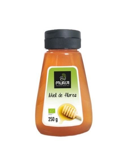 Tarro de miel de flores Eco dosificador 250 g Muria
