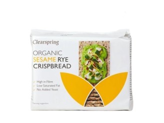 Pan crujiente de centeno y sésamo