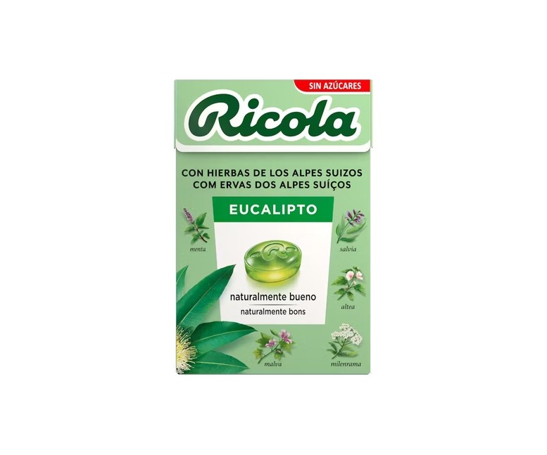Caramelos eucalipto 50 g (Eucalipto) Ricola