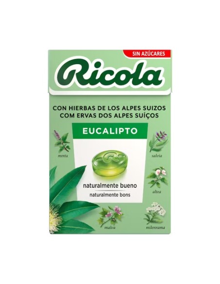 Caramelos eucalipto 50 g (Eucalipto) Ricola