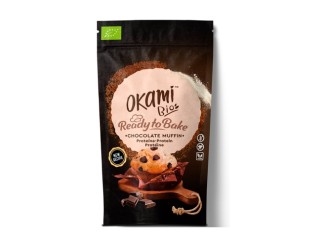 Muffin de proteína de guisante y chocolate