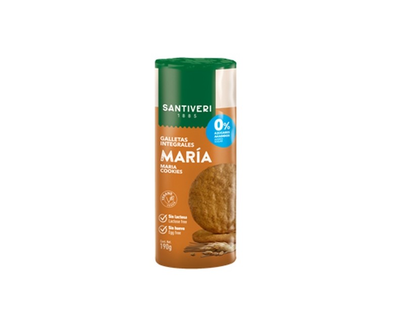 Galletas Maria Sin Azúcar 190 g Santiveri