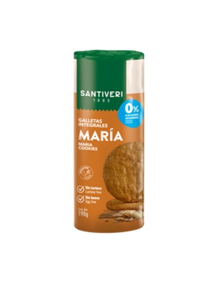 Galletas Maria Sin Azúcar 190 g Santiveri