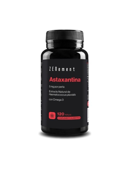 Astaxantina 5 mg con omega 3 120 perlas de 5mg Zenement