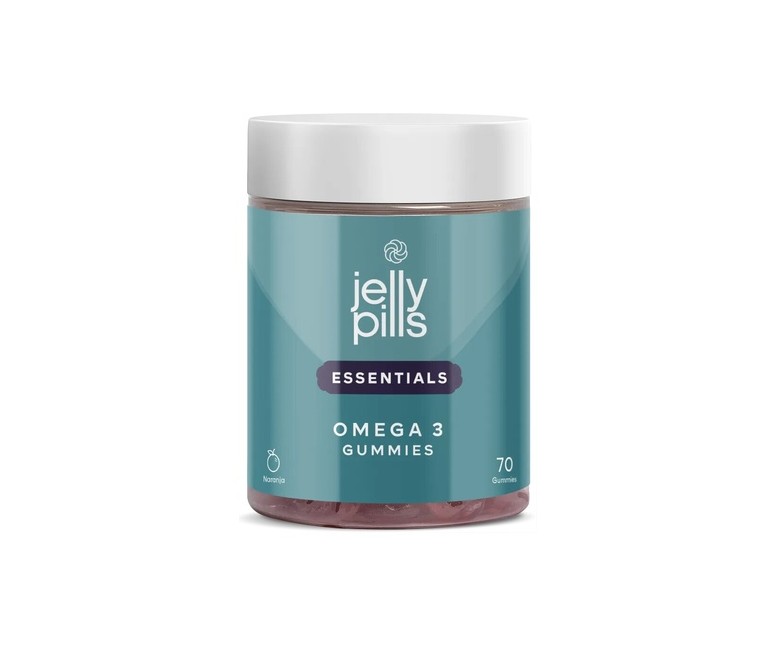 Omega 3 gominolas (bienestar general) 70 gominolas (Naranja) JELLY PILLS