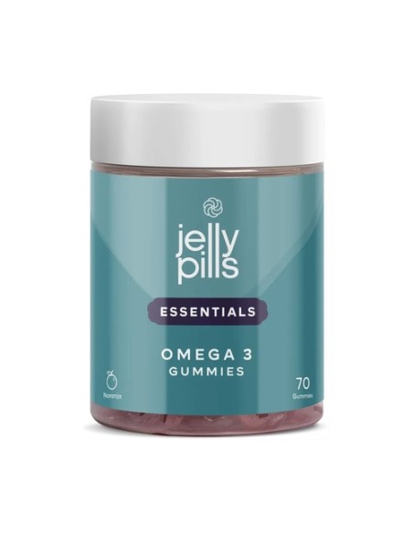 Omega 3 gominolas (bienestar general) 70 gominolas (Naranja) JELLY PILLS