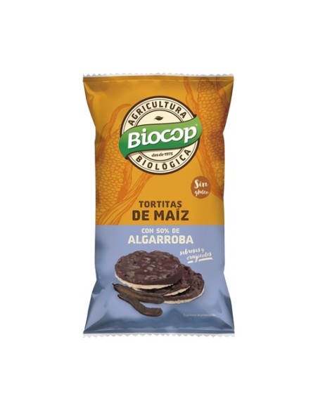 Tortitas De Maíz Con Algarroba Bio 100 g Biocop