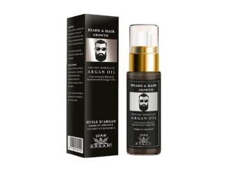 Sérum para el crecimiento de barba y cabello con argán...