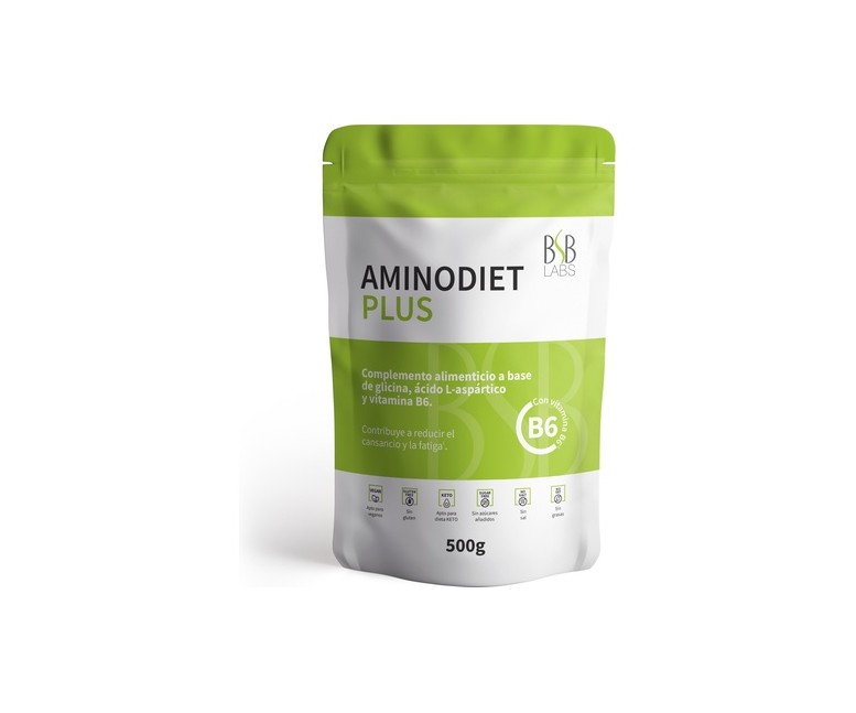 Aminodiet plus cansancio y fatiga 500 g de polvo BSB Labs