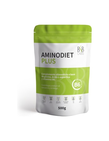 Aminodiet plus cansancio y fatiga 500 g de polvo BSB Labs
