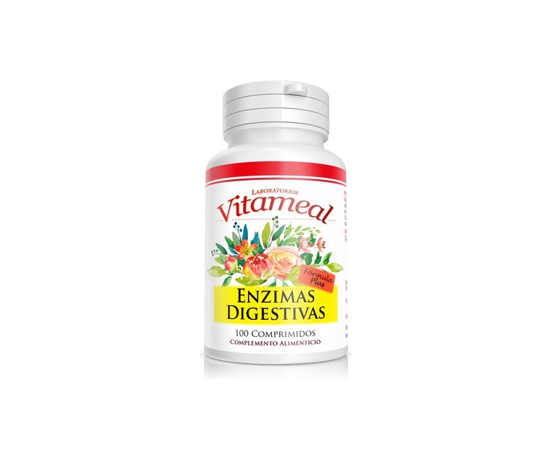 Enzimas Digestivas 100 tabletas Vitameal