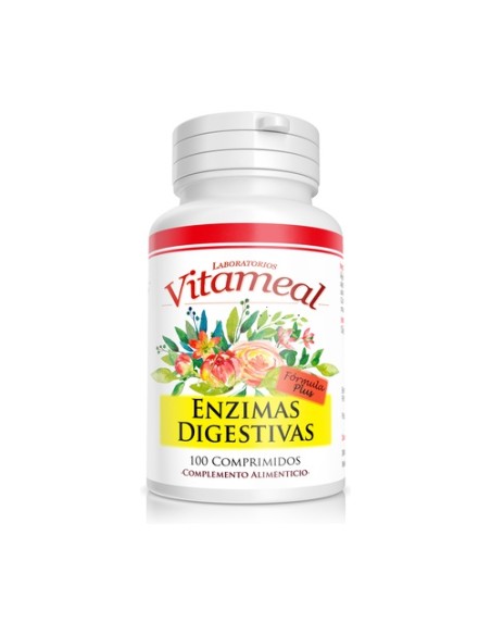 Enzimas Digestivas 100 tabletas Vitameal