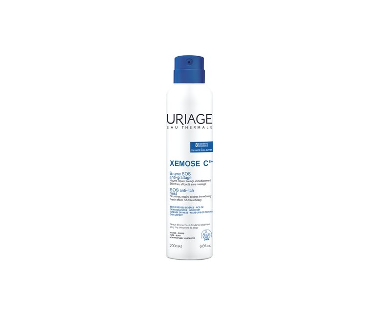 Xemose Bruma SOS Anti-Prurito Spray 200 ml de crema Uriage