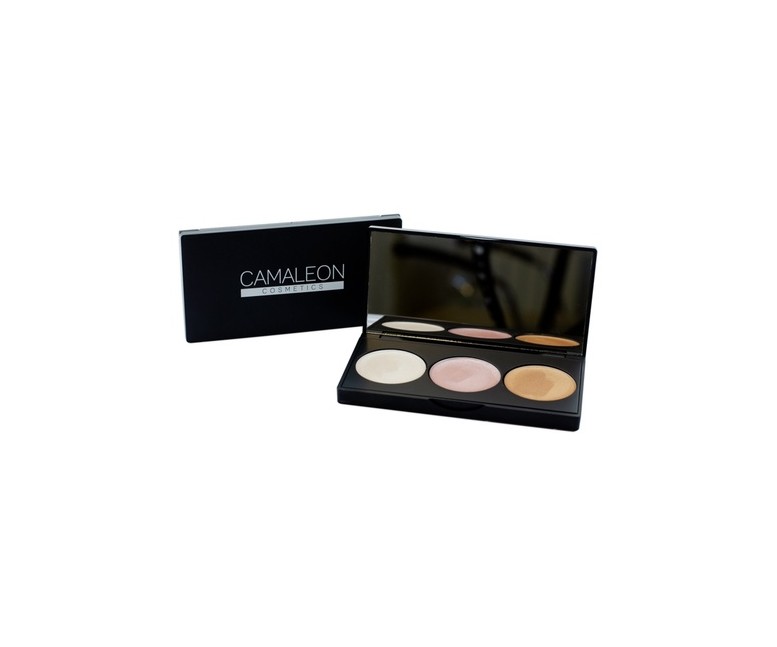 Pack Iluminador paleta 3 colores 3 unidades de 25g (Blanco) CAMALEON