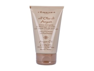 Crema detergente para la cara argán