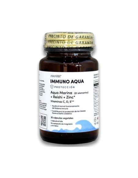 Immuno Aqua (defensas) 30 cápsulas vegetales de 618mg Amar81