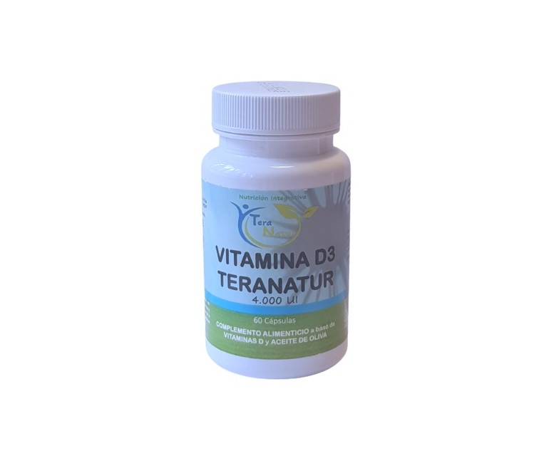 Vitamina D3 60 cápsulas de 700mg Teranatur