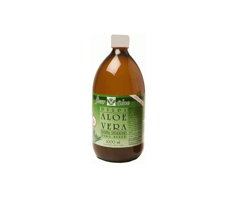 Pulpa de Aloe Vera 1 L (Aloe Vera) Fleur aloe