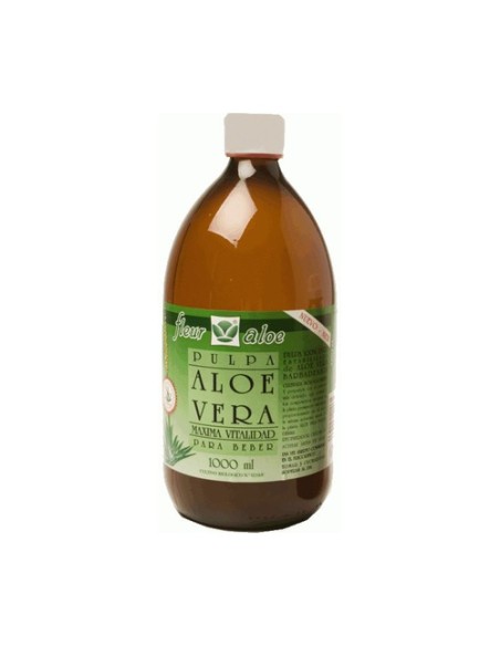 Pulpa de Aloe Vera 1 L (Aloe Vera) Fleur aloe