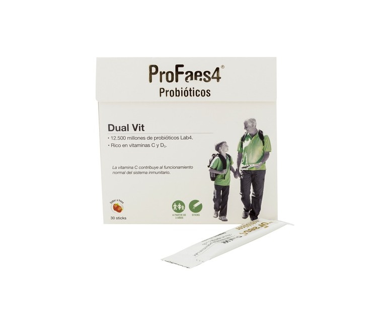 Dual-Vit Probióticos 30 unidades de 1500mg ProFaes4