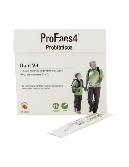 Dual-Vit Probióticos 30 unidades de 1500mg ProFaes4