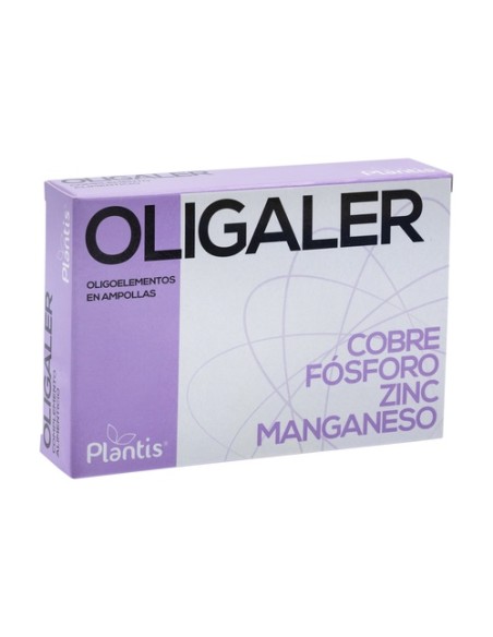Oligaler 20 ampollas de 2ml Plantis