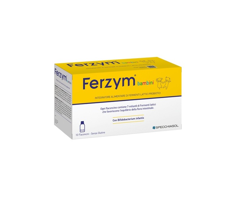 Nuevo Ferzym Junior 10 viales de 8ml Specchiasol