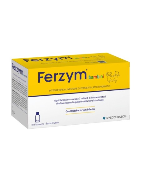 Nuevo Ferzym Junior 10 viales de 8ml Specchiasol