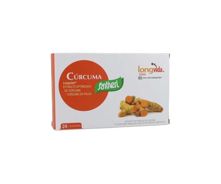 Cúrcuma 24 comprimidos Santiveri