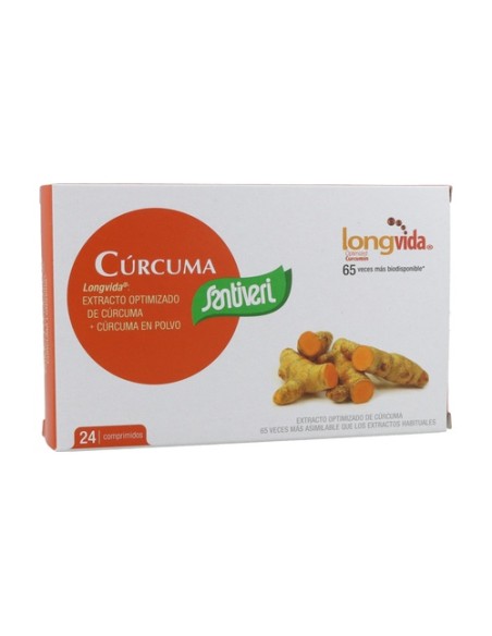 Cúrcuma 24 comprimidos Santiveri
