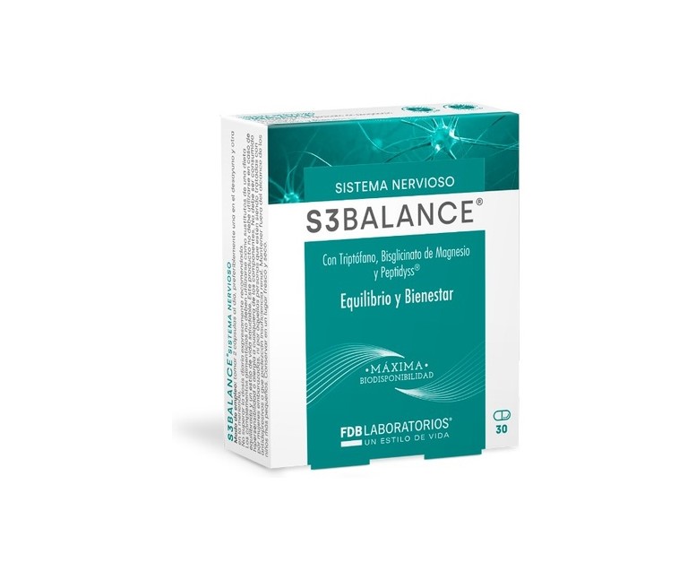 S3 Balance 30 cápsulas FDB LABORATORIOS