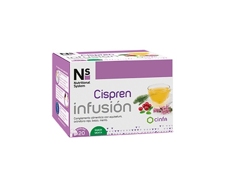 Cispren Infusión 20 bolsitas infusoras (Menta) Nutritional System