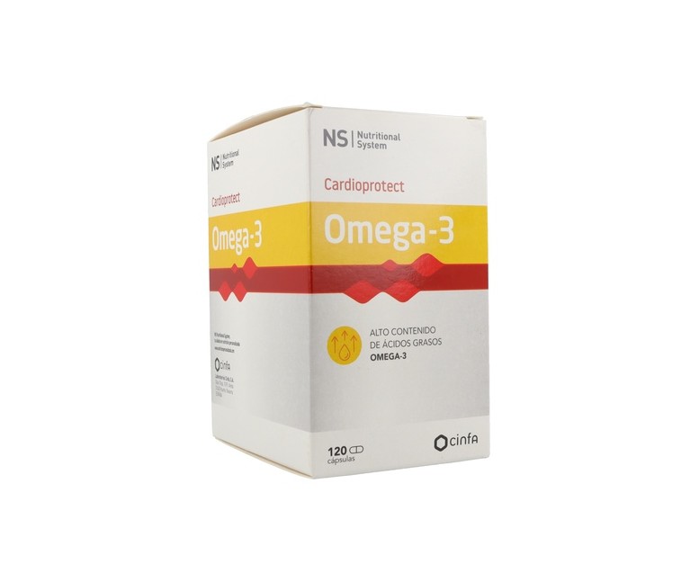 Cardioprotect Omega 3 120 cápsulas Nutritional System