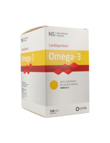 Cardioprotect Omega 3 120 cápsulas Nutritional System