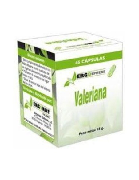Valeriana Ergosphere 45 cápsulas Ergonat
