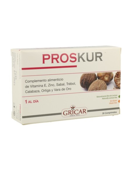 Proskur 30 cápsulas de 750mg Gricar