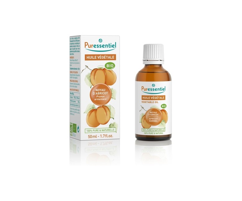 Aceite vegetal de nuez de albaricoque bio 50 ml de aceite (Albaricoque) Puressentiel