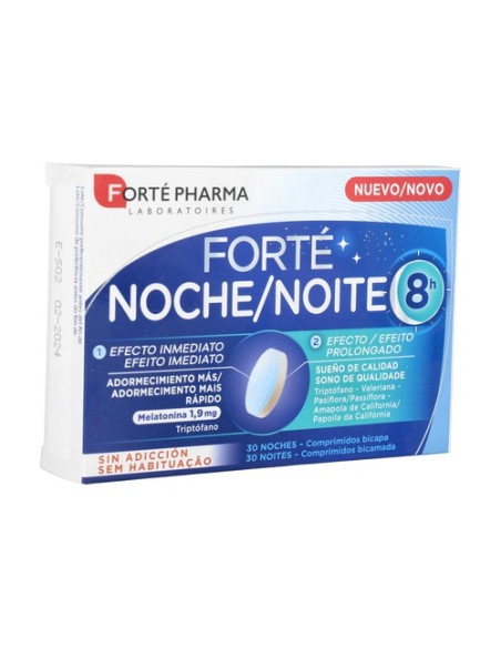 Forté Noche 8H 30 Días 30 comprimidos Forté Pharma