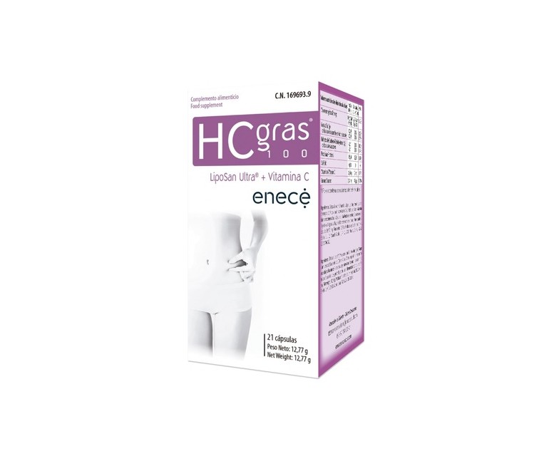 HC Gras 100 (control de peso) 21 cápsulas Nutrición Center