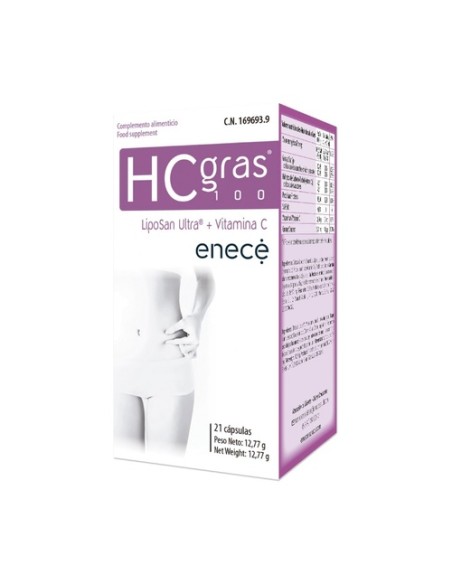 HC Gras 100 (control de peso) 21 cápsulas Nutrición Center