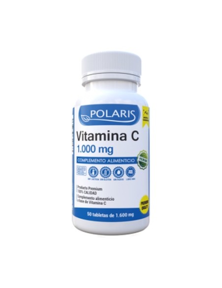 Vitamina C 1000 mg 50 comprimidos de 1000mg Polaris