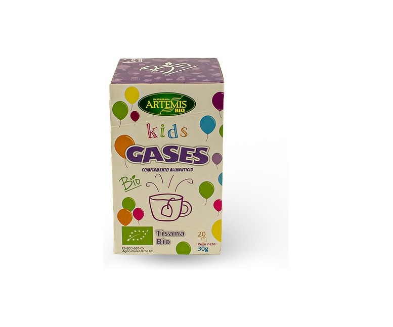 Infusión kids gases Bio 20 bolsitas infusoras Artemis