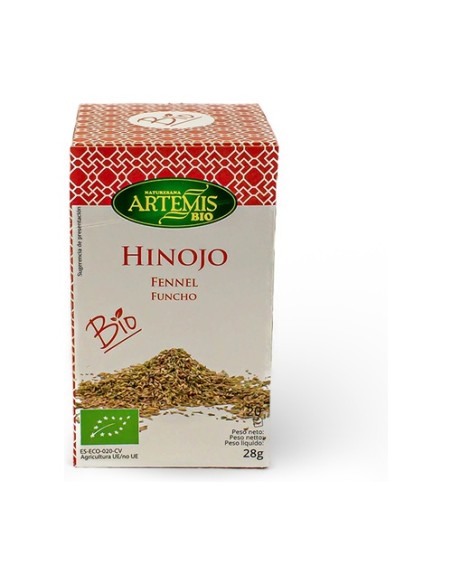 Hinojo Eco 20 bolsitas infusoras Artemis