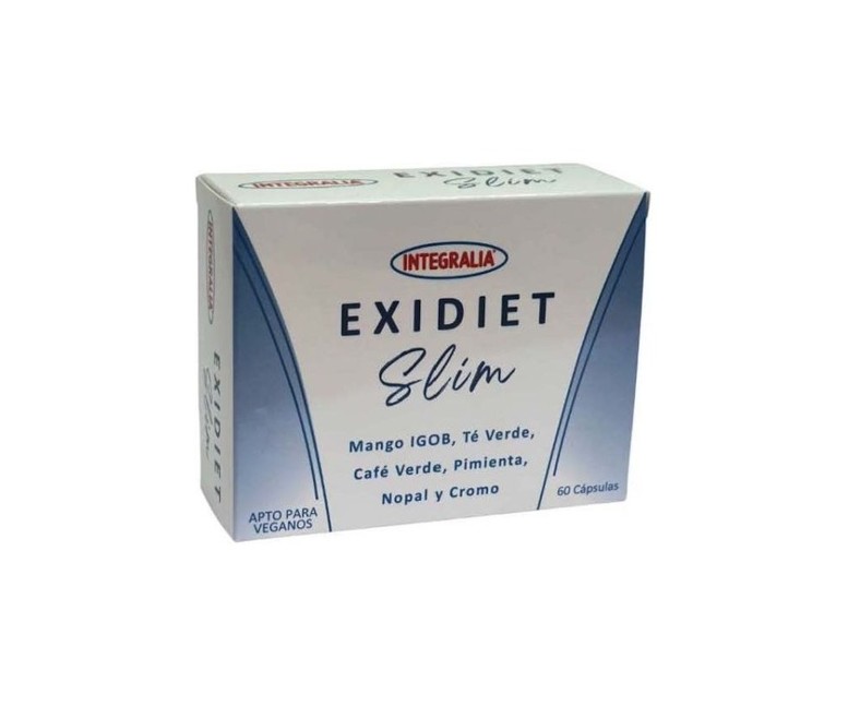 Exidiet slim control de peso 60 cápsulas Integralia