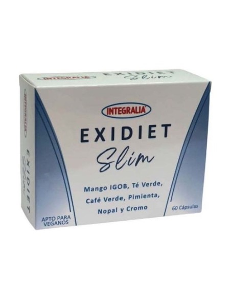 Exidiet slim control de peso 60 cápsulas Integralia