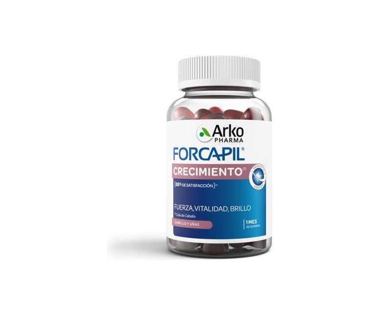 Forcapil crecimiento 60 gominolas Arkopharma