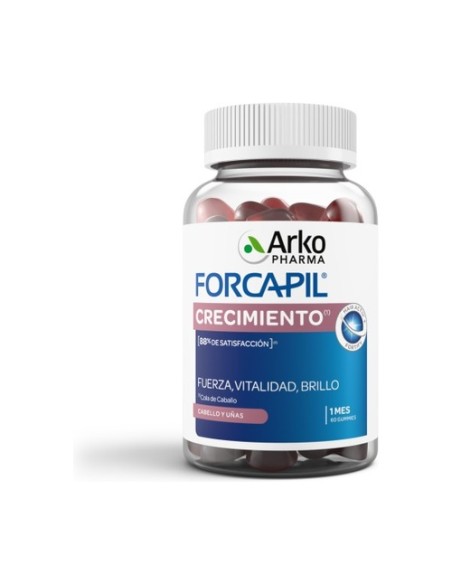 Forcapil crecimiento 60 gominolas Arkopharma